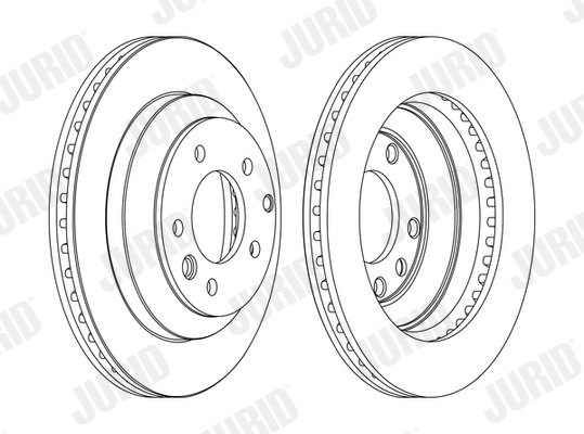 JURID Disco freno 562393JC-1
