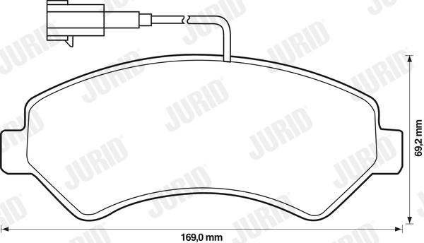 JURID 刹车片 573261J
