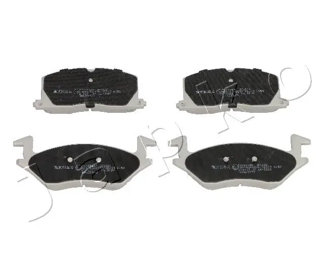 JAPKO Set bantalan rem, rem cakram 50284