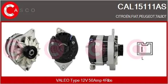 CASCO Generator CAL15111AS