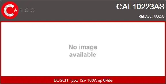 CASCO Alternatör CAL10223AS