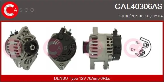 CASCO 발전기 CAL40306AS