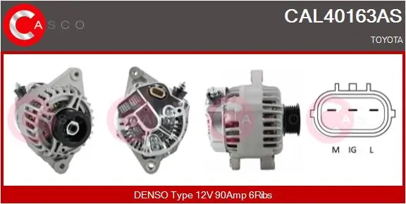 CASCO Генератор CAL40163AS