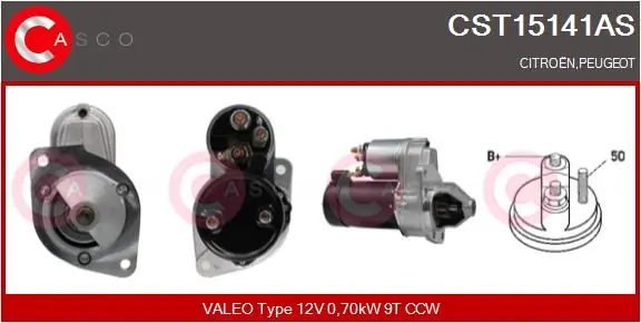 CASCO Motorino d'avviamento CST15141AS