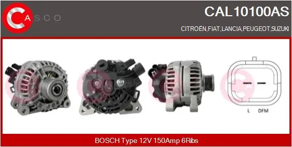CASCO אלטרנטור CAL10100AS