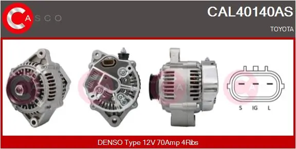 CASCO Alternatore CAL40140AS