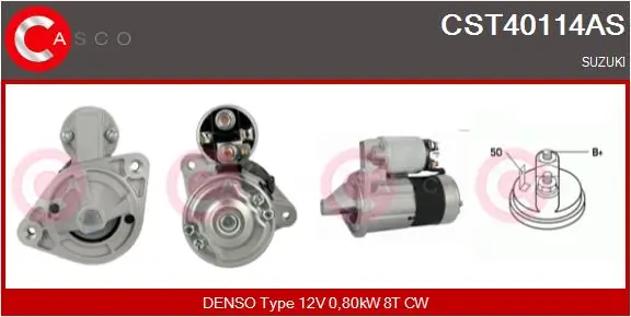 CASCO 起动机 CST40114AS
