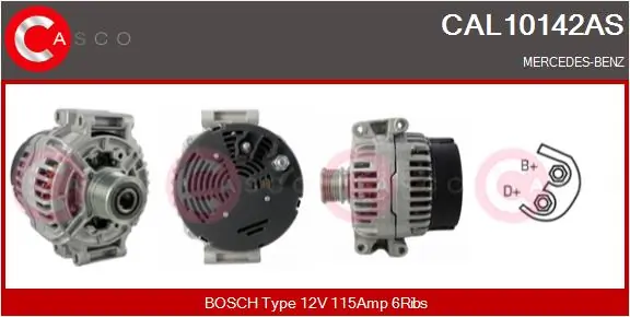 CASCO 발전기 CAL10142AS