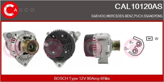 CASCO Generator CAL10120AS