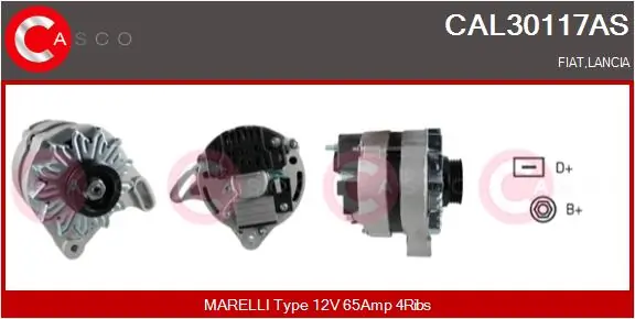 CASCO 发电机 CAL30117AS