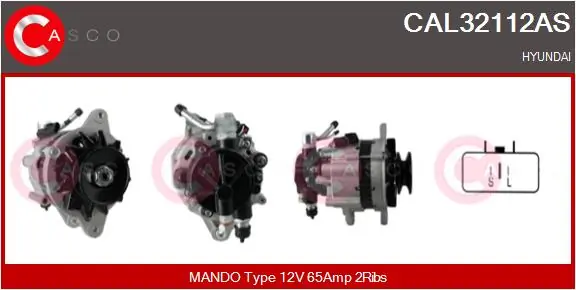 CASCO Alternatör CAL32112AS
