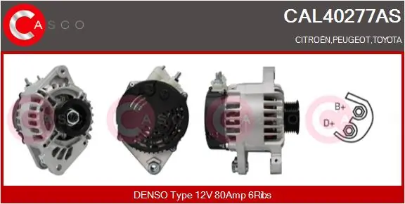 CASCO 발전기 CAL40277AS