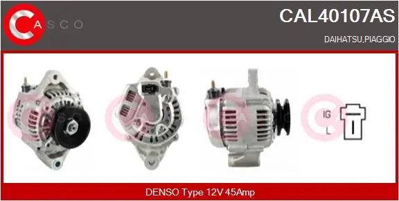 CASCO Alternatore CAL40107AS