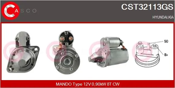 CASCO 起动机 CST32113GS