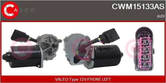 CASCO Motor de limpa-vidros CWM15133AS