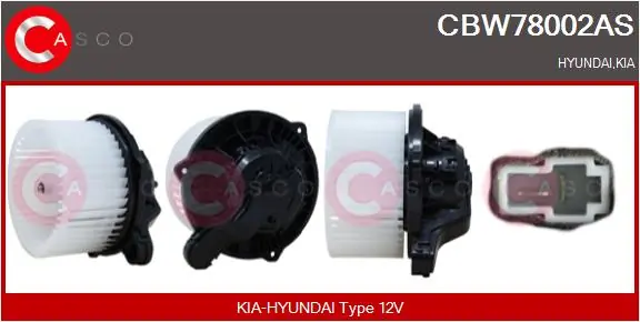 CASCO Kipas Dalaman CBW78002AS