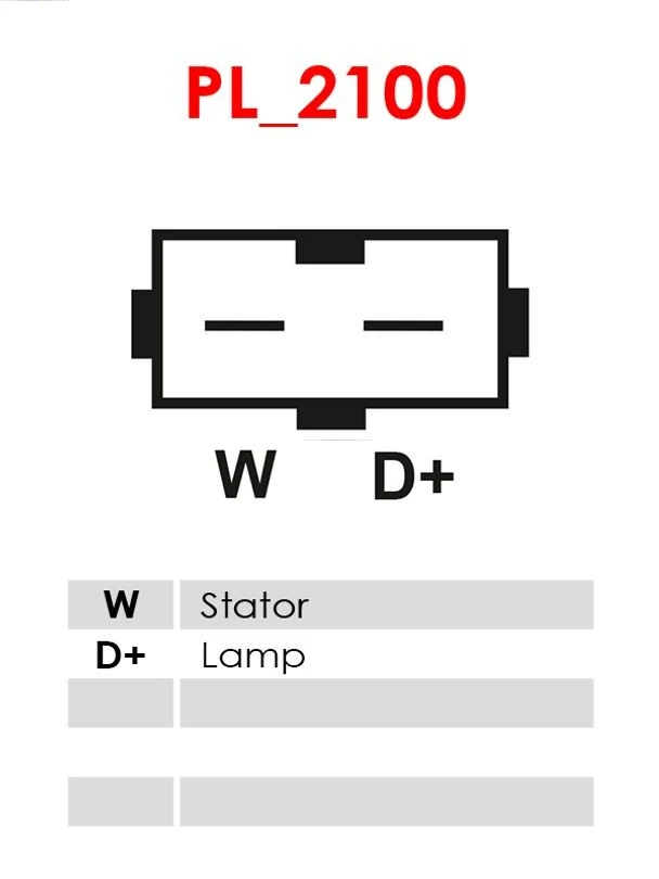AS-PL Alternatör A0048