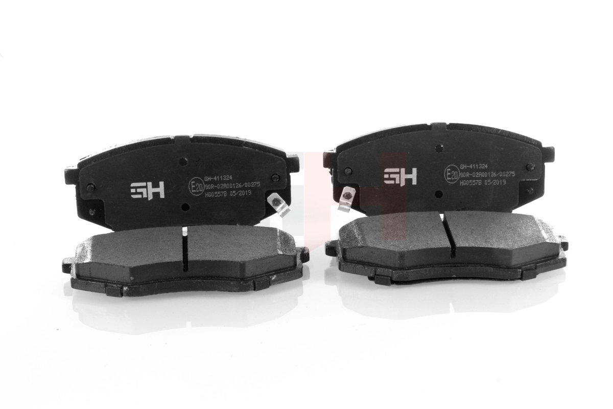 GH Kit de plaquettes de frein, frein à disque GH-411324