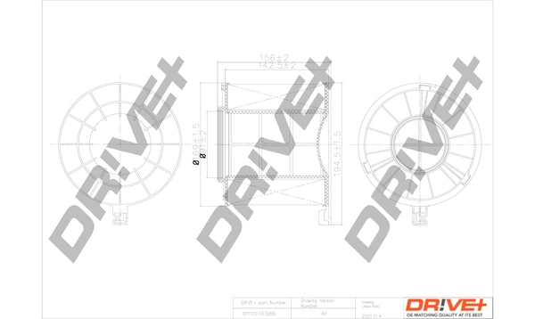 Dr!ve+ Filter udara DP1110.10.0266