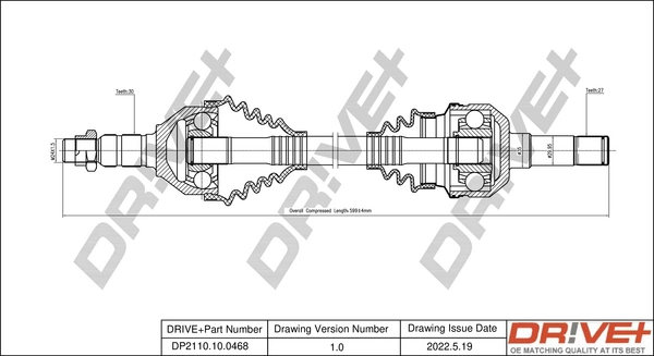 Dr!ve+ גל הינע DP2110.10.0468