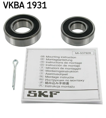 SKF Juego de cojinete de rueda VKBA 1931