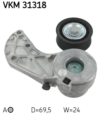 SKF Kayış gerdirici, kanallı V kayışı VKM 31318