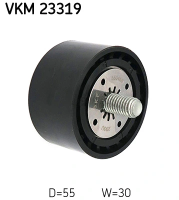 SKF גלגלת הסטה/הובלה, רצועת תזמון VKM 23319