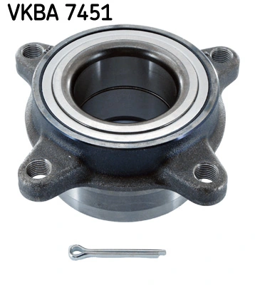 SKF Juego de cojinete de rueda VKBA 7451