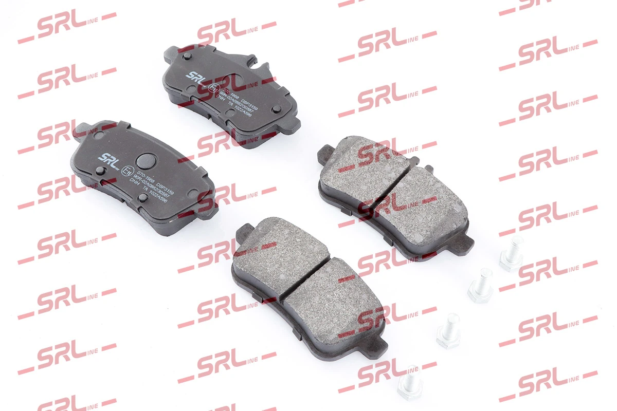 SRLine Kit pastiglie freno, Freno a disco S70-1968