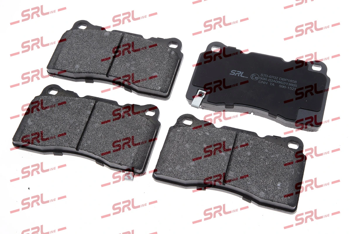 SRLine Set Pad Brek, Brek Piring S70-0702
