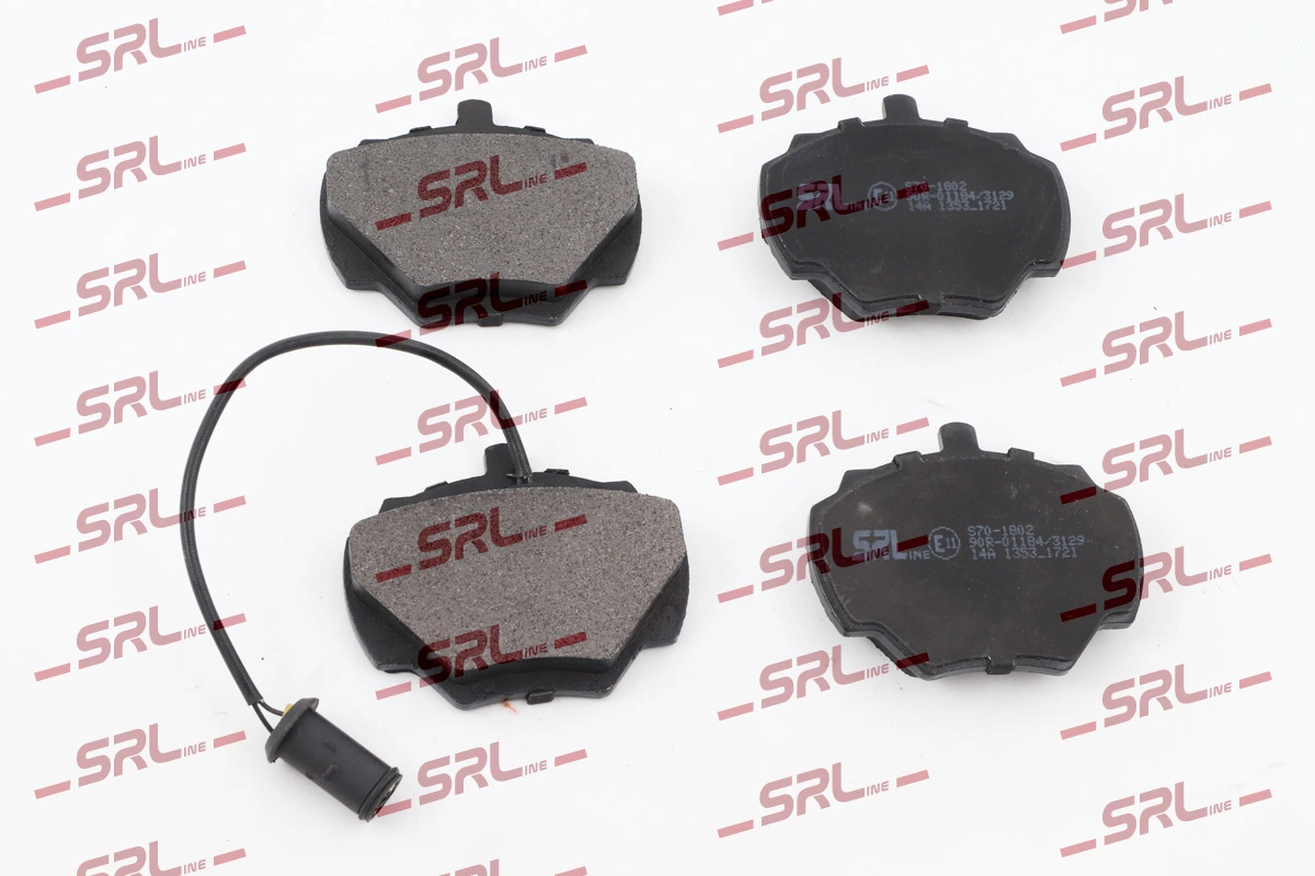 SRLine 브레이크 패드 세트, 디스크 브레이크 S70-1802