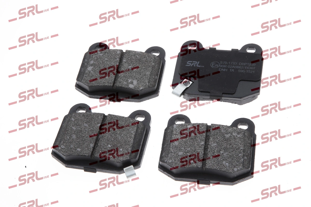 SRLine Set Pad Brek, Brek Piring S70-1733