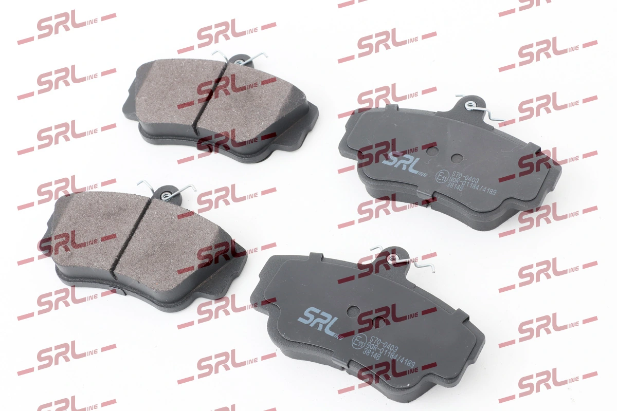 SRLine Kit pastiglie freno, Freno a disco S70-0403