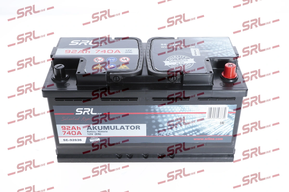 SRLine Стартерная аккумуляторная батарея SE-92636