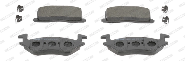 FERODO Set bantalan rem, rem cakram FDB943