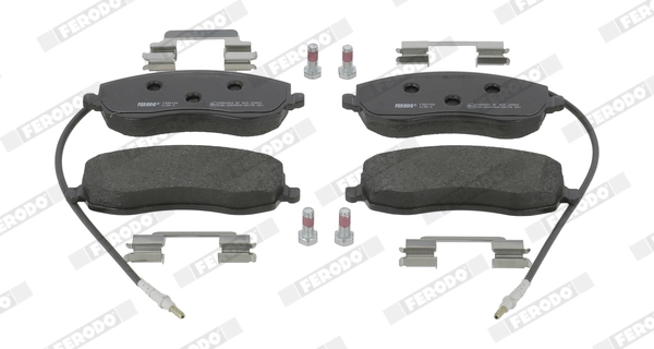 FERODO Kit pastiglie freno, Freno a disco FDB4154