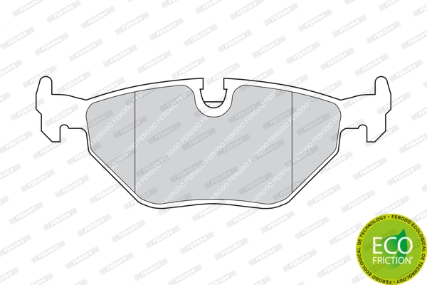FERODO Brake Pad Set, disc brake FDB578