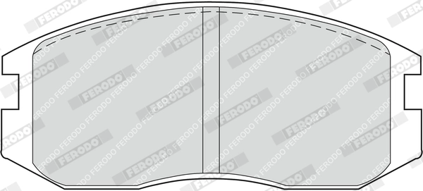 FERODO Brake Pad Set, disc brake FDB759