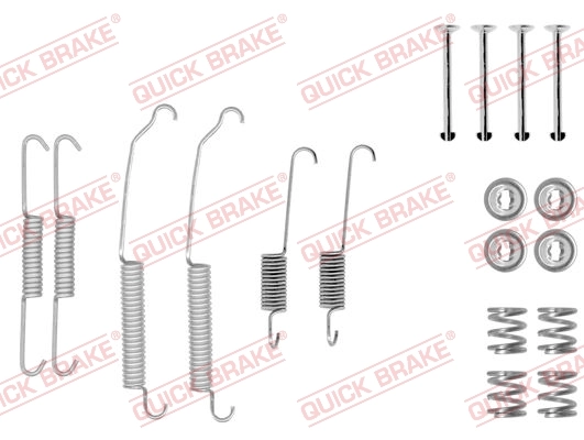 QUICK BRAKE Комплектующие, тормозная колодка 105-0618