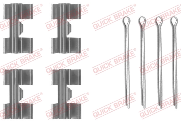 QUICK BRAKE Kit accessori, Pastiglia freno 109-0969