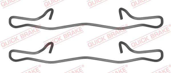 QUICK BRAKE Set Aksesori, Pad Brek Cakera 109-1755