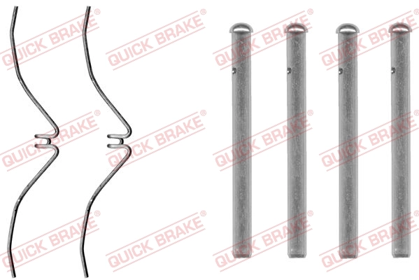 QUICK BRAKE Kit accessori, Pastiglia freno 109-1061