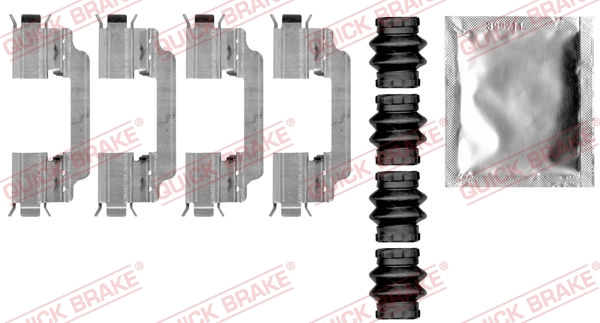 QUICK BRAKE Aksesuar seti, diskli fren balatası 109-0010