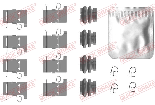 QUICK BRAKE Комплектующие, колодки дискового тормоза 109-0084
