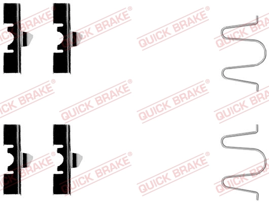QUICK BRAKE Zubehörsatz, Scheibenbremsbelag 109-1170