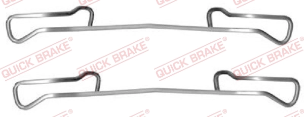QUICK BRAKE 액세서리 세트, 디스크 브레이크 라이닝 109-1150