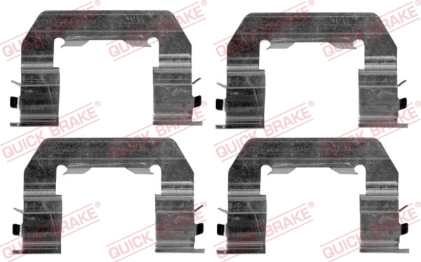 QUICK BRAKE Zubehörsatz, Scheibenbremsbelag 109-1719