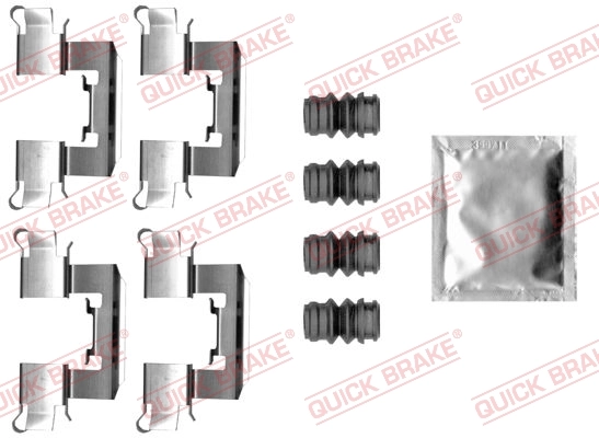 QUICK BRAKE Kit accessori, Pastiglia freno 109-0062