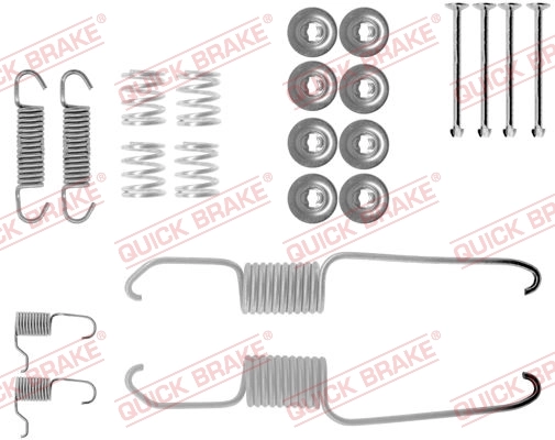 QUICK BRAKE Aksesuar seti, Fren pabucu 105-0685