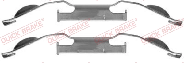 QUICK BRAKE Accessory Kit, disc brake pad 109-1221
